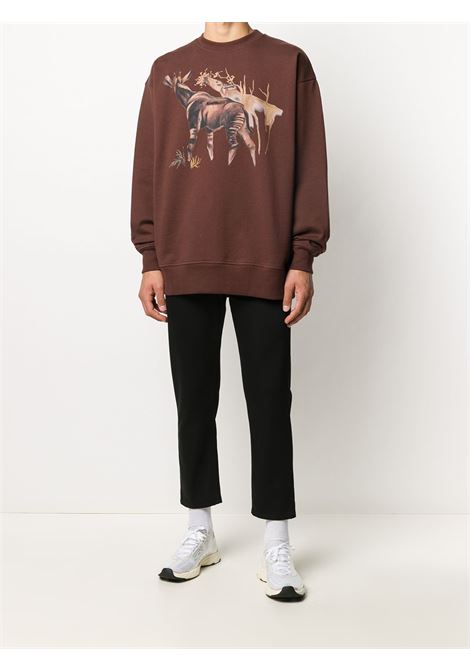 jeans slim river uomo nero in denim di cotone ACNE STUDIOS | B00175AJB